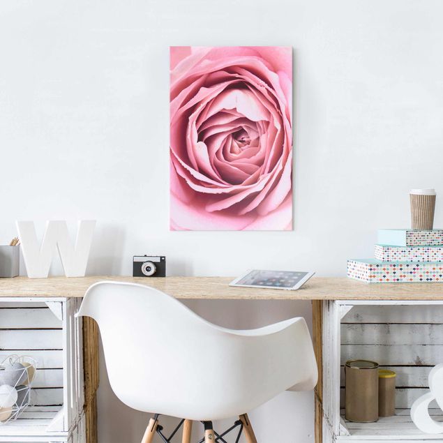 Kök dekoration Pink Rose Blossom