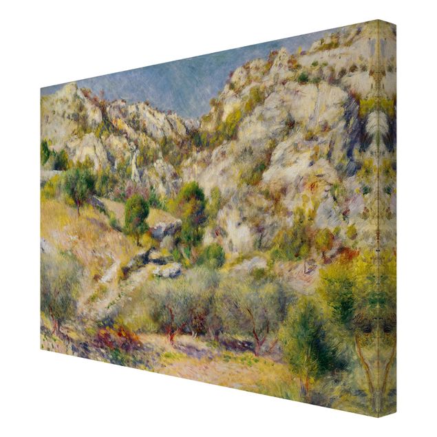 Tavlor bergen Auguste Renoir - Rock At Estaque