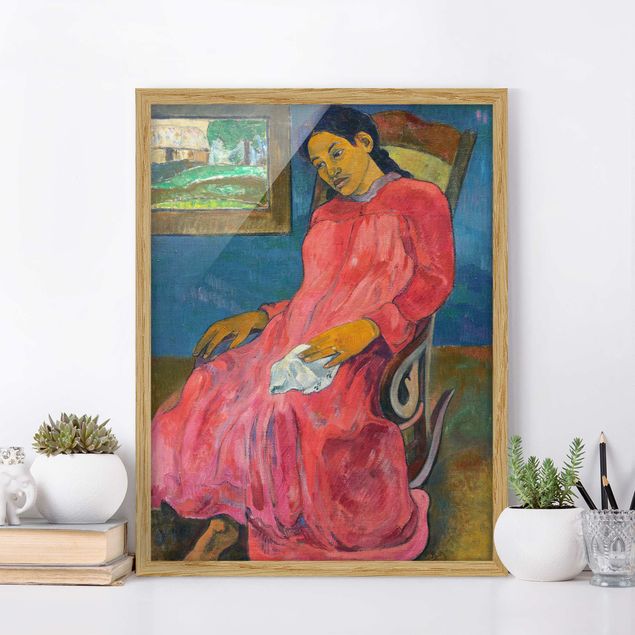 Kök dekoration Paul Gauguin - Faaturuma (Melancholic)