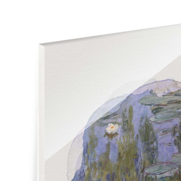 Tavlor landskap WaterColours - Claude Monet - Water Lilies (Nympheas)