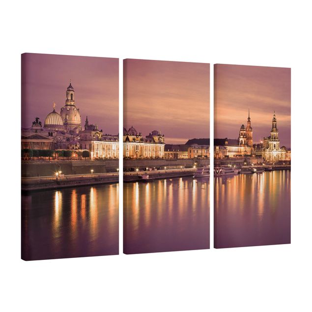 Tavlor arkitektur och skyline Canaletto Dresden