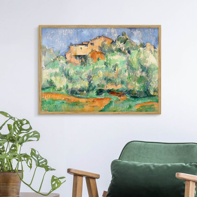 Konststilar Impressionism Paul Cézanne - House And Dovecote At Bellevue