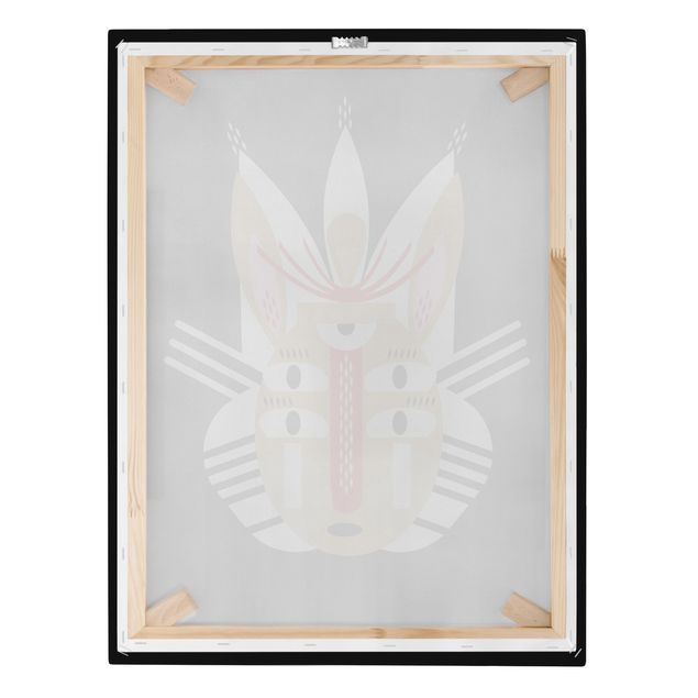 Tavlor Collage Ethno Mask - Rabbit