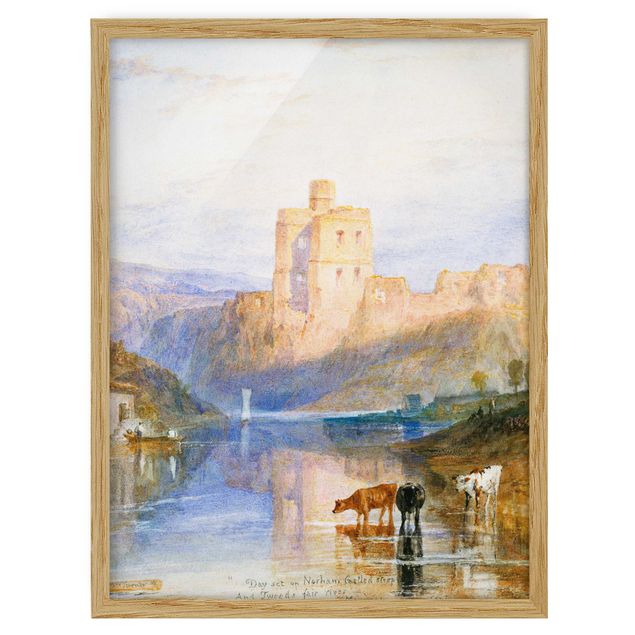 Konstutskrifter William Turner - Norham Castle