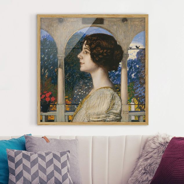 Kök dekoration Franz Von Stuck - Female Portrait