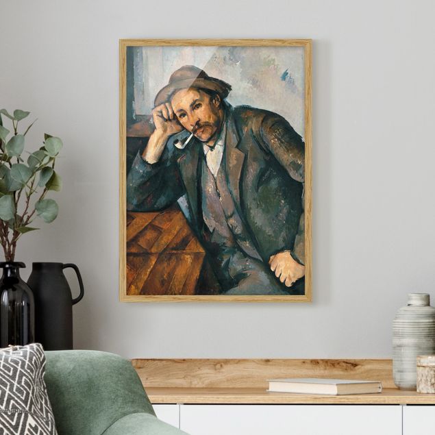 Konststilar Impressionism Paul Cézanne - The Pipe Smoker