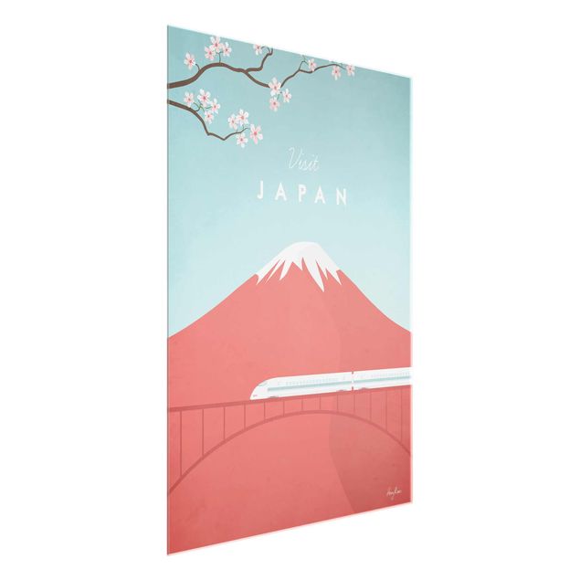 Tavlor landskap Travel Poster - Japan