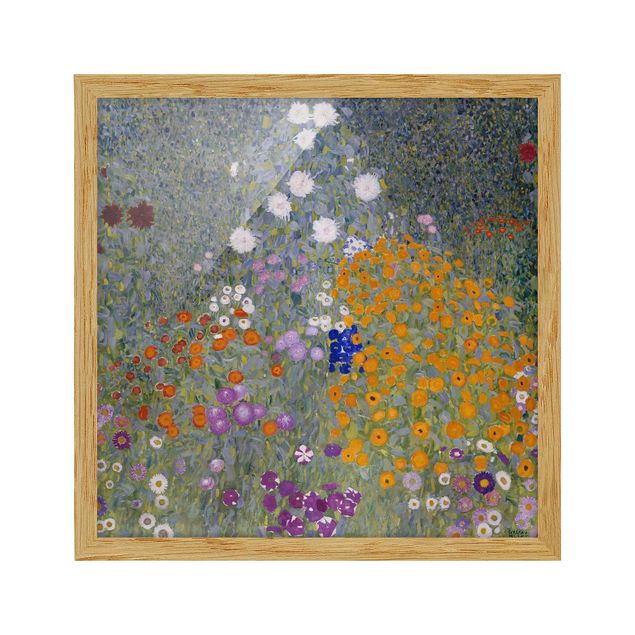 Konstutskrifter Gustav Klimt - Cottage Garden