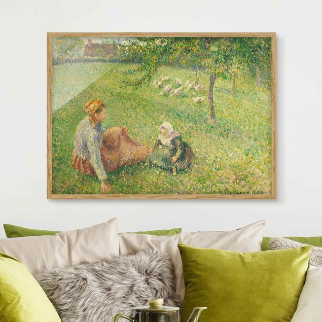 Kök dekoration Camille Pissarro - The Geese Pasture