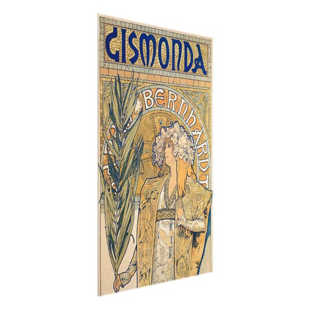 Konstutskrifter Alfons Mucha - Poster For The Play Gismonda