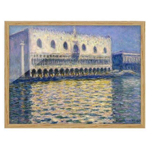 Konstutskrifter Claude Monet - The Palazzo Ducale