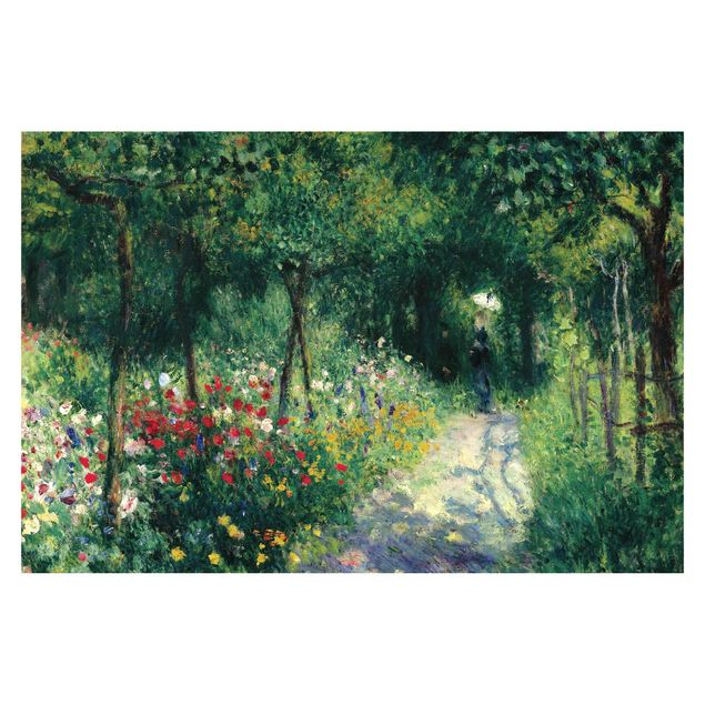 Fototapeter landskap Auguste Renoir - Women In A Garden