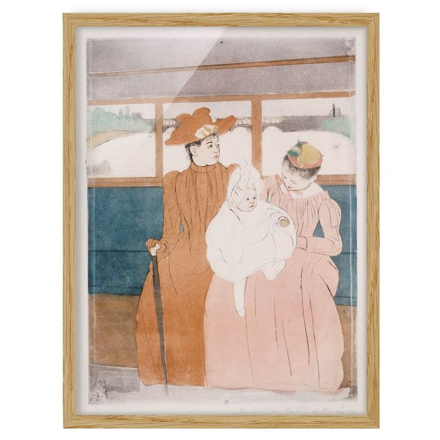 Konstutskrifter Mary Cassatt - In the omnibus