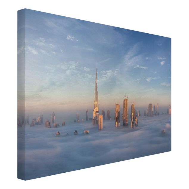 Canvastavlor Dubai Dubai Above The Clouds