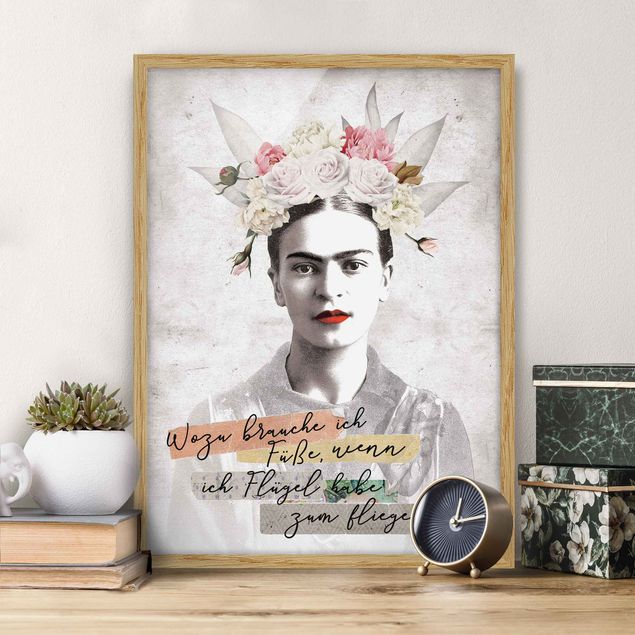 Kök dekoration Frida Kahlo - A quote