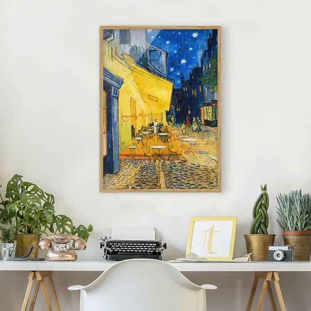 Konststilar Impressionism Vincent van Gogh - Café Terrace at Night