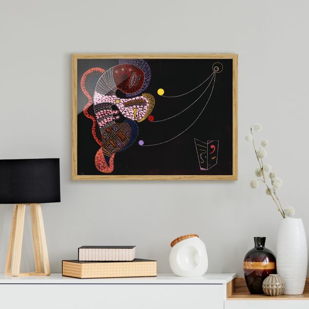 Kök dekoration Wassily Kandinsky - The Fat And The Thin