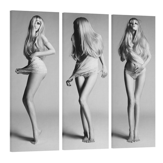 Tavlor naken och erotik Sexy Lingerie Model