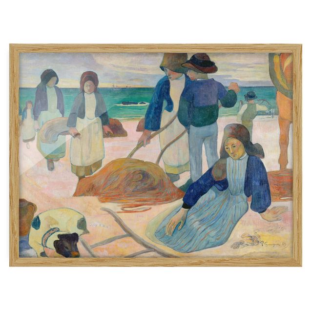 Konstutskrifter Paul Gauguin - The Kelp Gatherers (Ii)