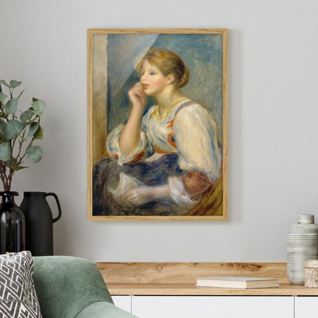 Konststilar Impressionism Auguste Renoir - Woman with a Letter