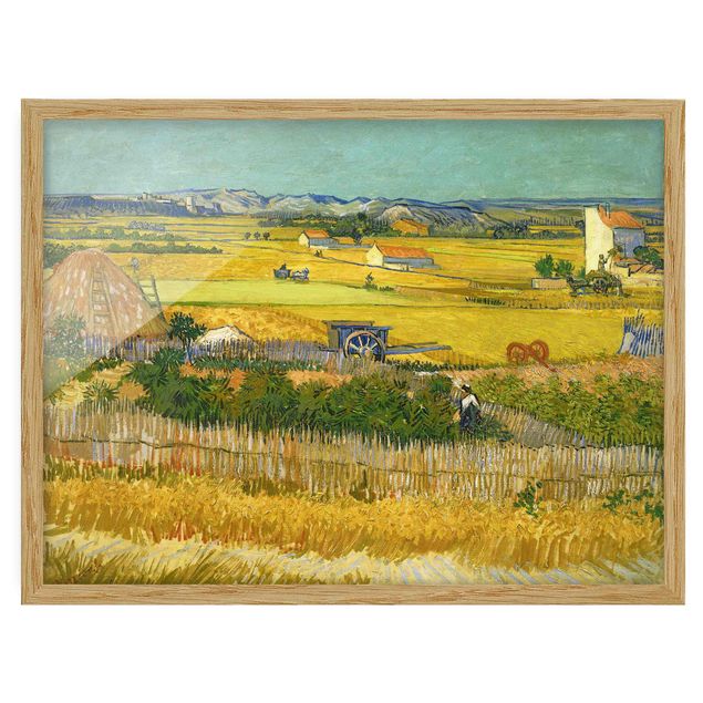 Konststilar Pointillism Vincent Van Gogh - The Harvest