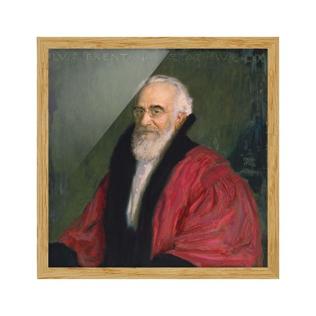 Konstutskrifter Franz von Stuck - Portrait of Lujo Brentano