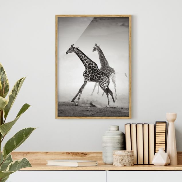 Kök dekoration Giraffe Hunt