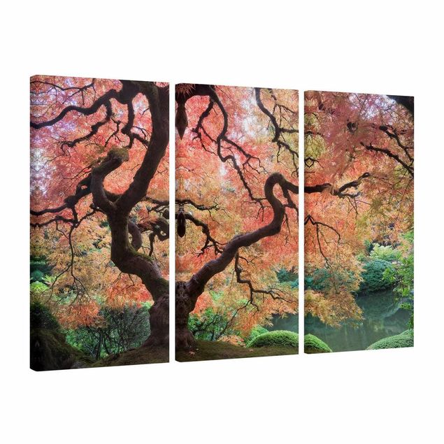 Canvastavlor landskap Japanese Garden