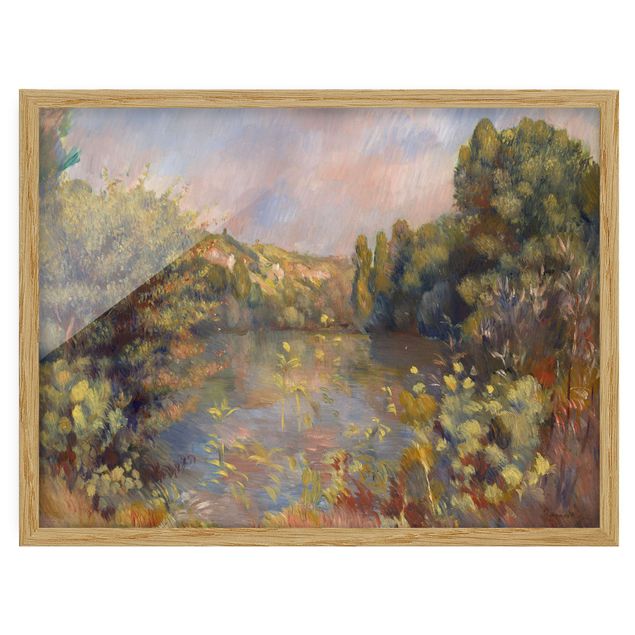 Konstutskrifter Auguste Renoir - Lakeside Landscape