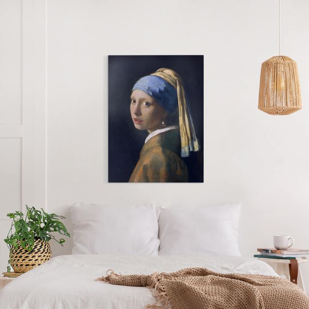 Konststilar Jan Vermeer Van Delft - Girl With A Pearl Earring