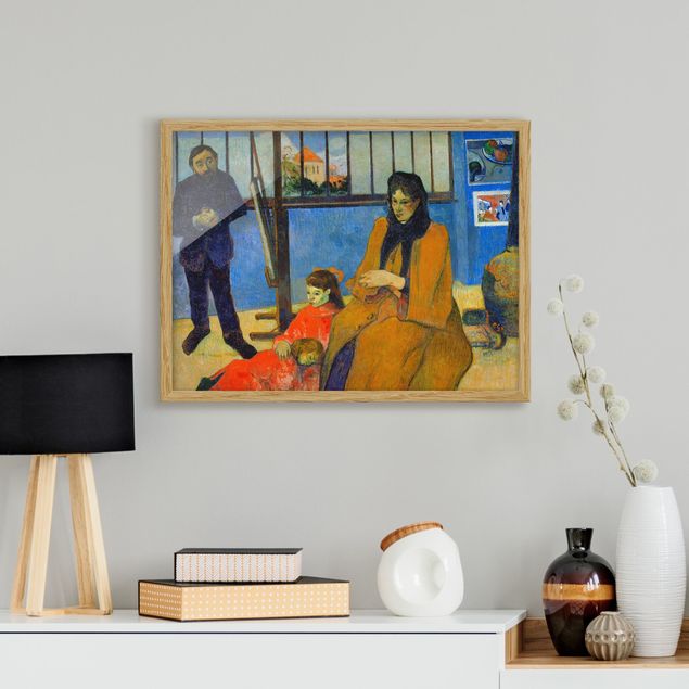 Konststilar Impressionism Paul Gauguin - The Schuffenecker Family