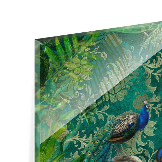 Tavlor Shabby Chic Collage - Noble Peacock II