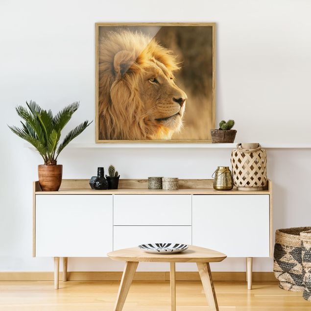 Tavlor lejon King Lion