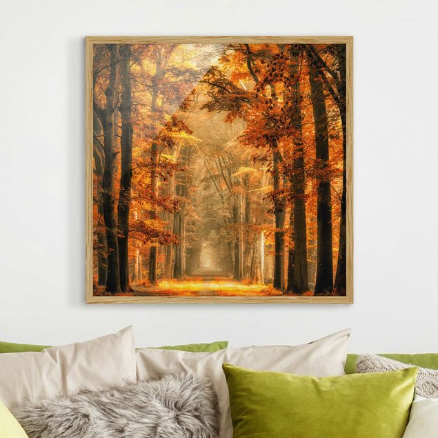 Kök dekoration Enchanted Forest In Autumn