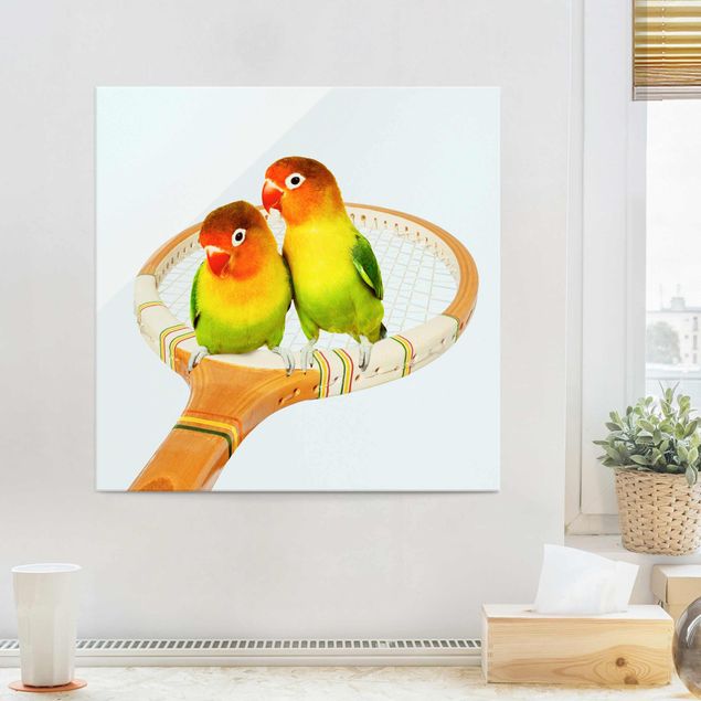 Kök dekoration Tennis With Birds