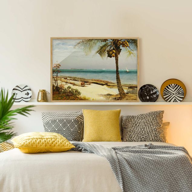 Konststilar Romantik Albert Bierstadt - Tropical Coast