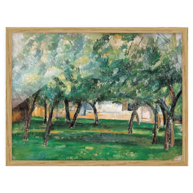 Konststilar Post Impressionism Paul Cézanne - Farm In Normandy