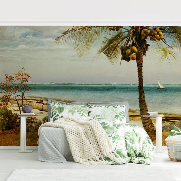 Konststilar Romantik Albert Bierstadt - Tropical Coast