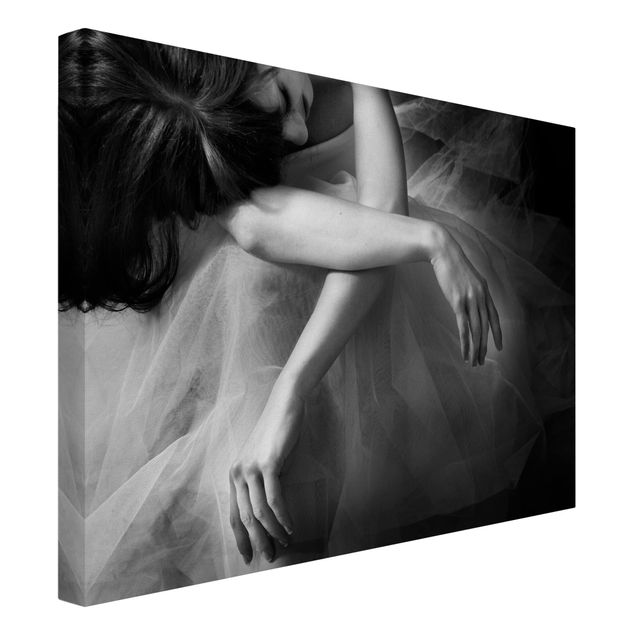 Tavlor porträtt The Hands Of A Ballerina