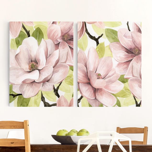 Kök dekoration Magnolia Blush Set I