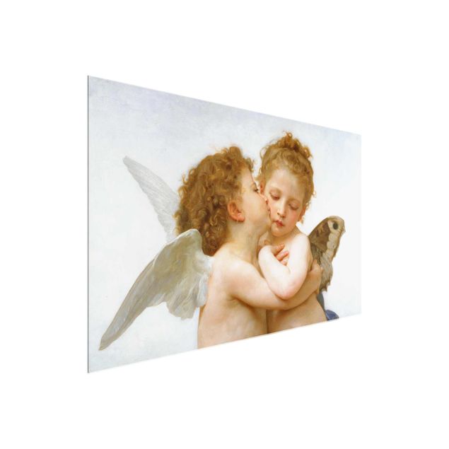 Konststilar William Adolphe Bouguereau - The First Kiss