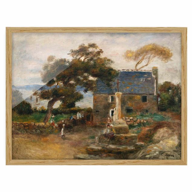 Konstutskrifter Auguste Renoir - Treboul Near Douardenez, Brittany