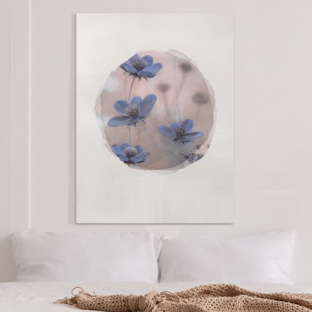 Kök dekoration Water Colours - Blue Kosmeen