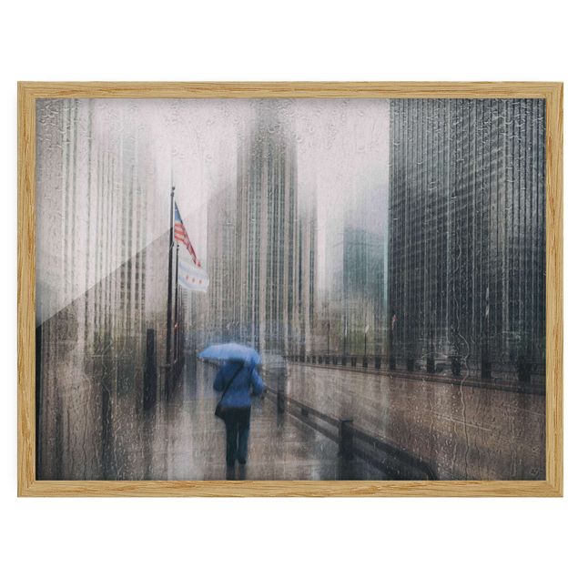 Tavlor porträtt Rainy Chicago