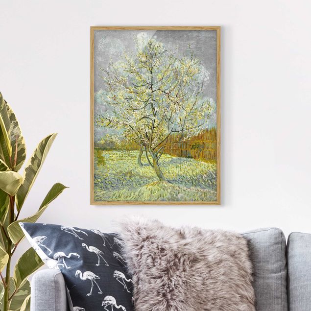 Konststilar Impressionism Vincent van Gogh - Flowering Peach Tree