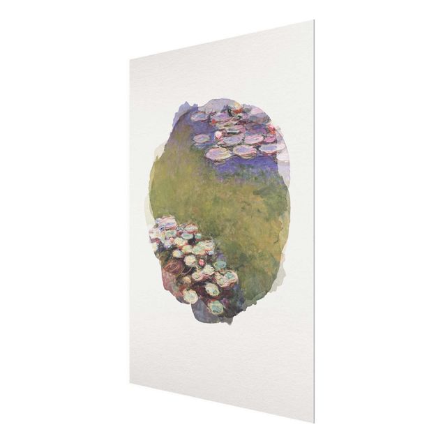 Konststilar WaterColours - Claude Monet - Water Lilies