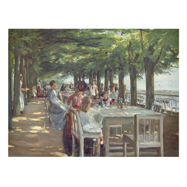 Tavlor träd Max Liebermann - The Restaurant Terrace Jacob