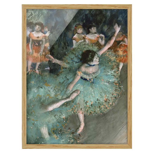 Konstutskrifter Edgar Degas - Dancers in Green