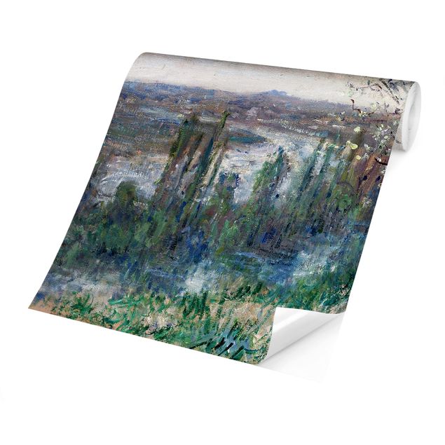 Tapeter modernt Claude Monet - Spring in Vétheuil