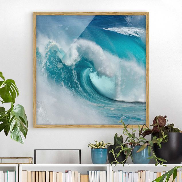 Kök dekoration Raging Waves